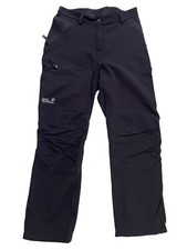 Jack Wolfskin Damen Outdoor Hose 40 M L Schwarz Wandern Funktionskleidung 29/30