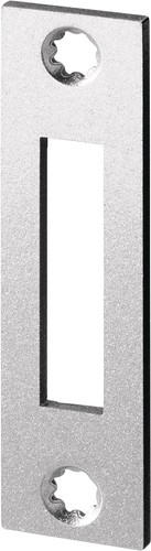 Flachschließblech s412 silber - flachschließblech,