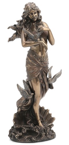 Aphrodite bronze statue cm - bronze,