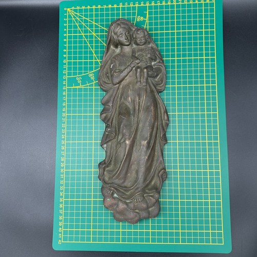 Massive bronze madonna - massive, –
