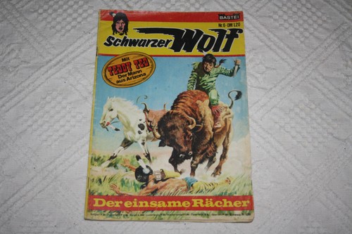 Schwarzer wolf 6 western - schwarzer,