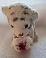 Plüschtier weißer Tiger ca. 25 cm lang und 16 cm hoch