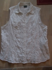 Ärmellose Da. Bluse Gr 50 Grandiosa