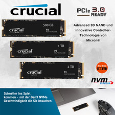 Crucial P3 M.2 2288 500GB 1TB