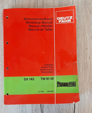 Original Deutz Werkstatthandbuch DX 145 TW91.10 :