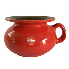 FOHR Keramik Vase rot