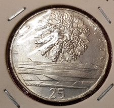 Silber Münze  25 Kronen - 1970  CSSR  25 Jahre Befreiung - Tschechoslowakei  cs1