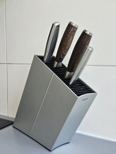 Eva Solo Messerblock 104297 Dänisches Design Messerständer Aluminium Gebraucht