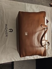 Aigner Cognac Handtasche Neu
