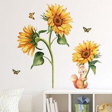 Sonnenblume Pflanze Aufkleber