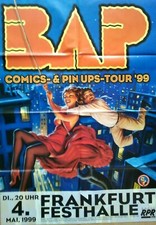 BAP 1999 FRANKFURT - orig. Concert Poster - Konzert Plakat - DIN A0 - F/U