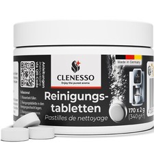 CLENESSO Reinigungstabletten Kaffeevollautomaten (170 Stück)