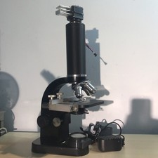 Leitz Mikroskop Dunkelfeld Auf 3,5x 10x 20x 45x Mit Kamera