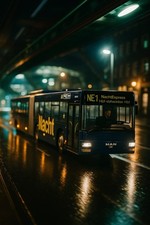 Rietze MAN Gelenkbus "Nachtexpress" WSW NE 1