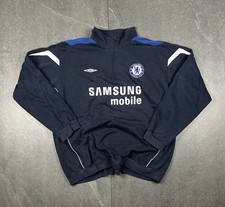Vintage Umbro 2005-06 Chelsea Zip-Sweater - Size XXL (Maße in Beschreibung)