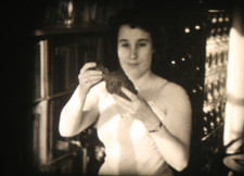 Alter 8 mm Film Stumm s/w alter unbekannt ,schöne Aufnahme Unikat,,,,,