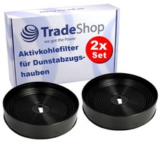 2 Aktivkohlefilter für