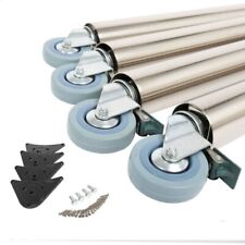 Tischbeine auf Rollen im 4er