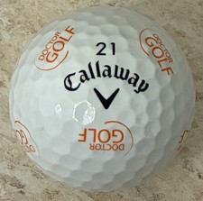Golfball Logo | Callaway Truvis Doctor Golf | Sammlerstück | Geschenk | Rare