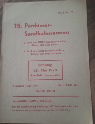 Speedway programm sandbahn - speedway,