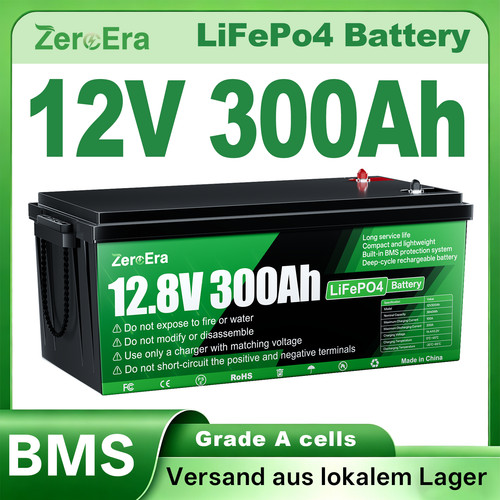 12v 300ah lithium batterie - 12v,