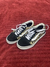 Vans Mädchen 31/32 Leopard Gold