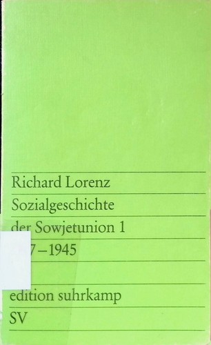 Sozialgeschichte der