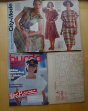 BURDA MODEN 1984/06 Urlaubsmode Sommerpullis Dirndl Bikini m.Blouson Miss B 80er