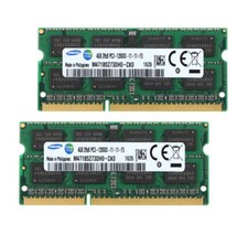 Samsung 2X 4 GB 2RX8 DDR3