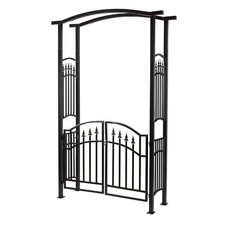 Rosenbogen "Freiburg" mit Tür