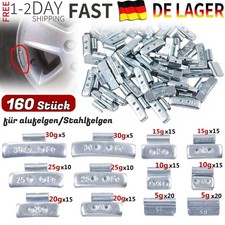 160 x Schlaggewichte Sortiment