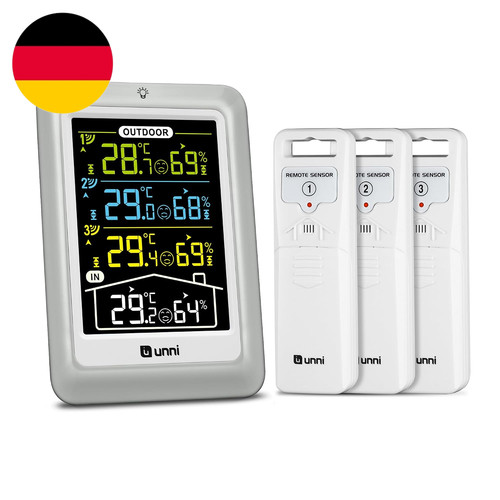 Unni funk wetterstation mit - u,