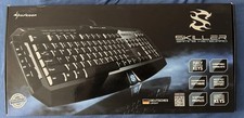 Sharkoon SKILLER Gaming Tastatur USB QWERTZ Schwarz