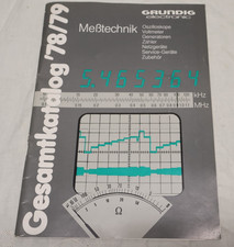 GRUNDIG - Messgeräte-Katalog