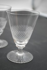 Set 6Stk. Art Déco Weinglas