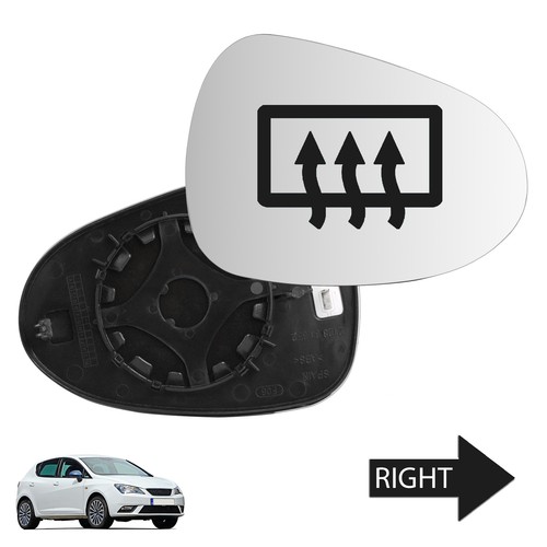 Spiegelglas rechts für seat - rechts,
