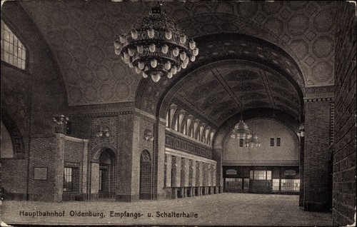Oldenburg großherzogtum - ak, im