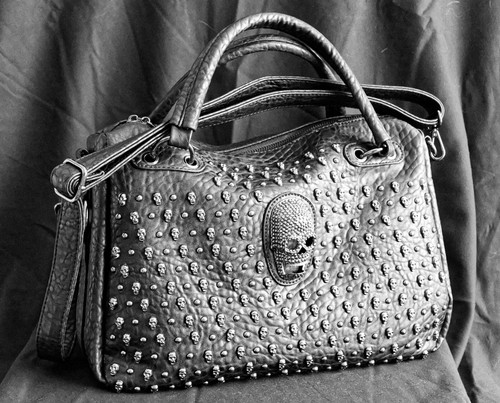 Damen totenkopf handtasche - damen,