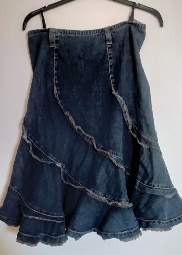 Jeansrock größe fransen - jeansrock,