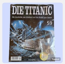 Hachette Die Titanic Bausatz Heft 59 original und ungeöffnet