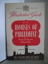 Illustrated Guide to the House of Parliament with Historical Notes and coloured 