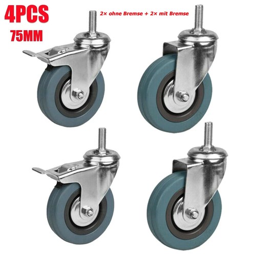 Transportrollen rollen set - 4x,