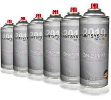 6x Zinkspray dunkel