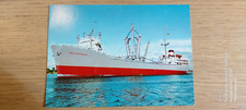 Postkarte Frachtschiff