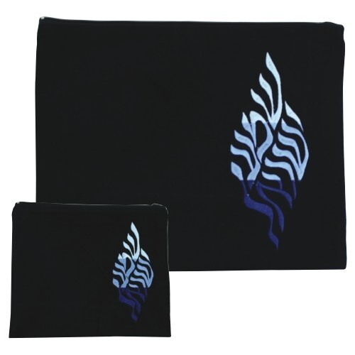 Dunkelblaue samt tallit tallis - tallit,