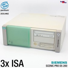 3x ISA SLOT SIEMENS NIXDORF SCENIC PRO D5 200 COMPUTER PC PARALLEL SOUND LAN