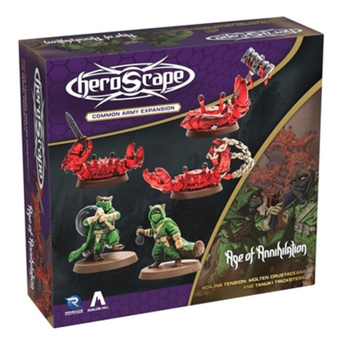 Heroscape molten crustaceans - heroscape,