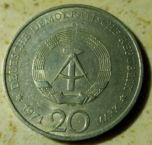 Ddr münze mark - münze,