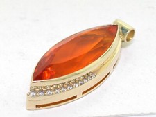 Feueropal Anhänger 585