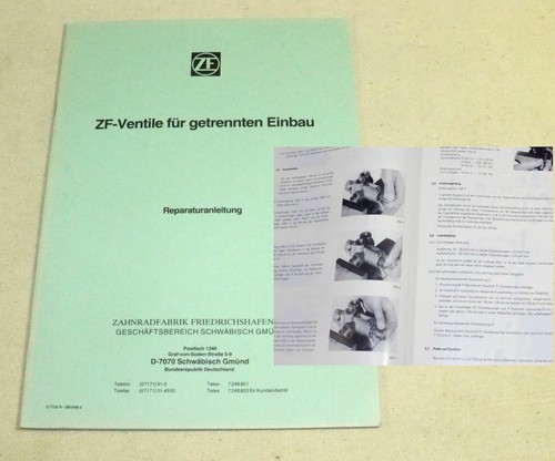 Ventile lenkung - zf,
